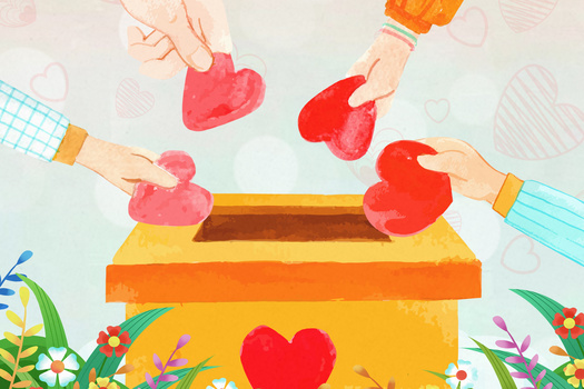 Love Gathers to Warm Young Hearts